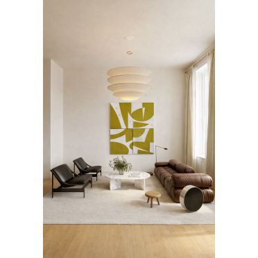 Plakat Mosaic Waves Warsaw