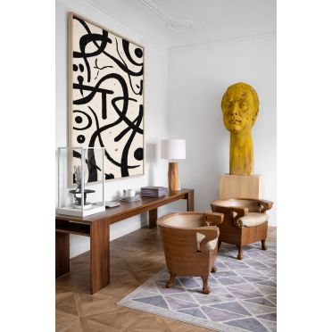 Plakat do wnętrz glamour boho