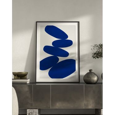 Plakat do wnętrz glamour boho