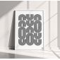 Minimalistyczny Plakat Bauhaus – Obłe Geometryczne Formy i Linie