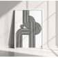 Nowoczesny Plakat Bauhaus – Zakręcone Linie, Trendy w Dekoracji Wnętrz